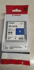 Genuine Canon PFI-101B Blue Ink for IPF5000 IPF5100 IPF6100 IPF6200 New Sealed picture
