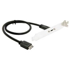 USB 3.1 Front Panel Header ASUS Z270 z370 to USB-C Type-C Female Extension Cable picture