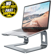 Nulaxy Full Aluminum Laptop Stand, Stable Support 1 Count (Pack of 1), A-Grey picture