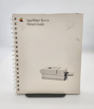 Vintage 1990 APPLE LASERWRITER IINT/NTX OWNER'S GUIDE 030-3450-A APPLE Macintosh picture