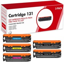 5PK CRG131 Laser Toner Cartridge Set HighYield For Canon 131 ImageCLASS MF8280CW picture