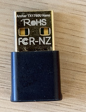 TP-LINK Archer TX1750U Nano USB 2.0 Wi-Fi Adapter 1750 Mbps Black PC picture