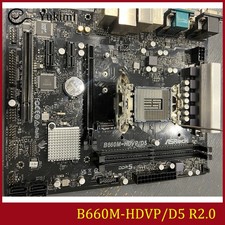 FOR ASROCK B660M-HDVP/D5 R2.0 DDR5*2 96GB LGA1700 Micro ATX Ｍotherboard Test OK picture
