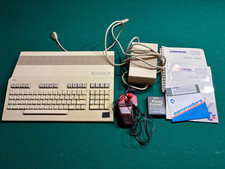 Commodore 128 Computer C128 – Tested Working – 128 & 64 Modes – Power Supply picture