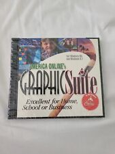 Vintage - America Online's Graphic Suite for Windows 95 - NEW Sealed  picture