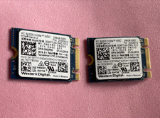 2X Western Digital SN520 256GB SSD, NVMe M.2, Hard Drive SDAPTUW-256G-1012 picture