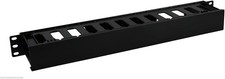 Raising Electronics 1U Horizontal Rack Mount Cable Management Panel NEW picture