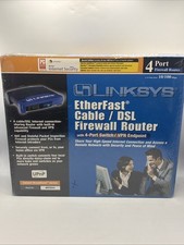 Linksys BEFSX41 Broadband Firewall Router 4Port Switch/VPN ENDPOINT (NEW-UNOPEN) picture