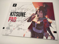 Yuki Aim Kitsune Glass Mousepad - Limited Edition Mouse Pad picture