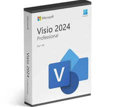 Microsoft Visio 2024 Professional USB Retail Sealed Box With Key 1PC picture