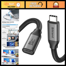 80Gbps USB4 USB C Extension Cable 240W for Thunderbolt 5/4 - 3.3FT High-Speed picture