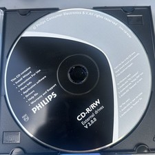 Philips CD-R/RW for external drives, version 2.0.0, Windows,Mac users. picture