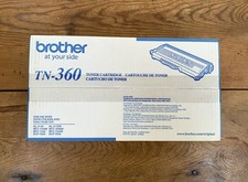 Brother TN-360 Toner Cartridge High Yield New in Box picture