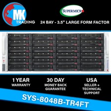 SuperMicro SYS-8048B-TR4FT 24B LFF 4U Server -V1- Choose CPUs/RAM - Wholesale picture