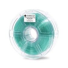 Cookiecad PLA Filament Translucent Glitter, Mint Star Stuff, 1.75mm 1kg picture