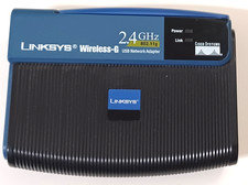 Linksys Wireless G USB Network Adapter 2.4 GHz 802.11g Cisco WUSB54G Ver. 4.0 picture