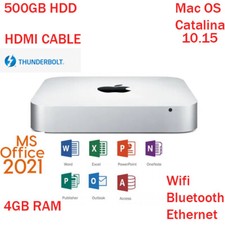 Apple Mac Mini A1347 MD387LL/A 2012 i5 2.5GHz 4GB RAM 500GB HDD macOS 10.15 HDMI picture