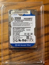 WD3200BPVT-22JJ5T0, DCM EHMTJAB, Western Digital 320GB SATA 2.5 Hard Drive picture