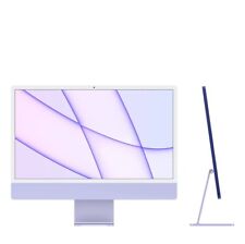 Apple iMac 24'' Apple M1 8GB 256GB SSD Purple With Apple Keyboard & Trackpad picture