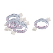 5Pcs Dual End XH2.54 4Pin Female Connector Cable 30cm Length w Pin Header picture