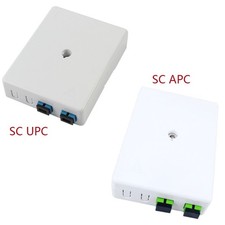 5pcs 2 Core SC FTTH Optical Fiber Terminal Box 86 Type Fiber Optic Junction Box picture