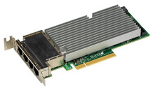 SuperMicro AOC-STG-I4T Std LP 4-port 10G RJ45, Intel XL710+ X557 picture