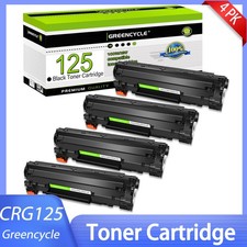 4 Pack Canon 125 CRG-125 Laser Toner for MF3010 LBP6000 LBP6030w LBP6018W Black picture