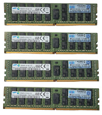 4x Samsung 32GB 2Rx4 PC4 2133P Ram Server Memory M393A4K40BB0 CPB0Q Used picture