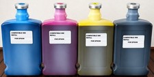 COMPATIBLE ECO SOLVENT INK REFILL FOR EPSON DX4 DX5 DX7 PRINTHEAD (C-Y-M-K) picture