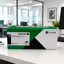 LEXMARK 55b1000 7,500 Page Yield Toner  Black New (SEE PHOTOS) picture