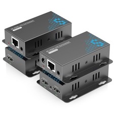 KVZOO 4K HDMI Extender Over Ethernet CAT5e/CAT6/6a/CAT7 230FT Space Gray picture