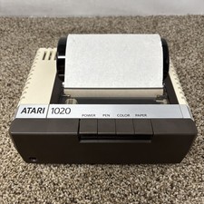 Atari 1020 Color Printer w/ Paper Only Untested Parts Or Repair picture