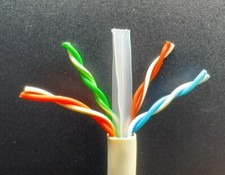 Cat6 network cable data cable laying cable installation cable AWG24 Nexans 100 m picture