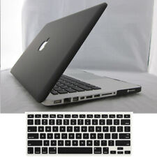 Black Matte Hard Case/Keyboard Cover for 2008-2024 MacBook Pro Air11 13 14 15 16 picture