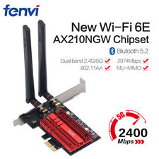 Intel AX210NGW Wi-Fi 6E PCI-E Wifi Card 802.11ax AX210 Network Bluetooth Adapter picture