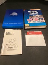 Vtg Writer Rabbit Apple II II+ IIe IIc 64K Learning Co 1986 Educational Software picture