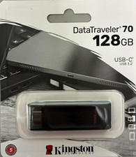 Kingston - DT70/128GB - 128GB DataTraveler 70 USB-C Flash Drive picture