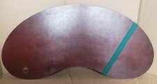 Levenger Wooden Lap Desk Kidney Shapped Reading Laptop picture
