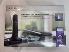Belkin N Wireless USB Network Adapter Enhanced Speed (Purple-Best) Priority NISB picture