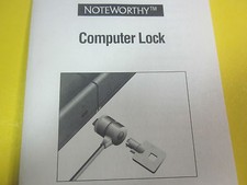 * NEW NOTEWORTHY LAPTOP COMPUTER LOCK NW3350L ...............  WL-49 picture