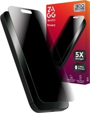 ZAGG Glass Elite Privacy Screen Protector for iPhone 16 Pro Max - 2-Way Priva... picture
