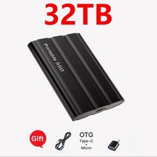 External SSD 1TB Portable Hard Drive USB 3.0 Type-C High Speed PC Mac picture