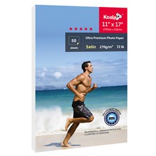 Koala Ultra Premium Satin Photo Paper 11x17 72lb for Inkjet Printer Epson Canon picture