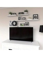 NEW 6Pcs Black And White Suspended Storage Rack, Modern And Fashionable Style picture