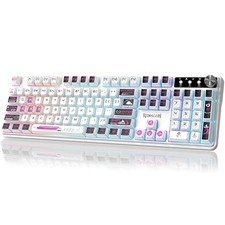 K521 Rainbow LED Gaming Keyboard - 104 Keys, Anti-Ghosting & Multimedia Keys picture