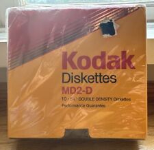 10 New Old Stock Kodak Diskettes 2S-2D 5¼