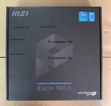 MSI B560M PRO-E LGA 1200 mATX DDR4 PCIe 4.0 M.2 USB 3.2 11th/10th Gen Intel Core picture