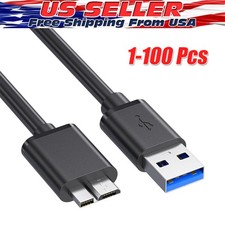 Micro USB 3.0 Cable High Speed Data SYNC For HDD External Hard Drive LOT picture