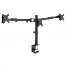 VIVO Telescoping Triple Computer Monitor Desk Mount, Heavy Duty Stand picture