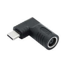 90 Degree PD 65W DC 7.9mm x 0.9mm Power Adapter, Input 15  20.5V, PD Chip picture